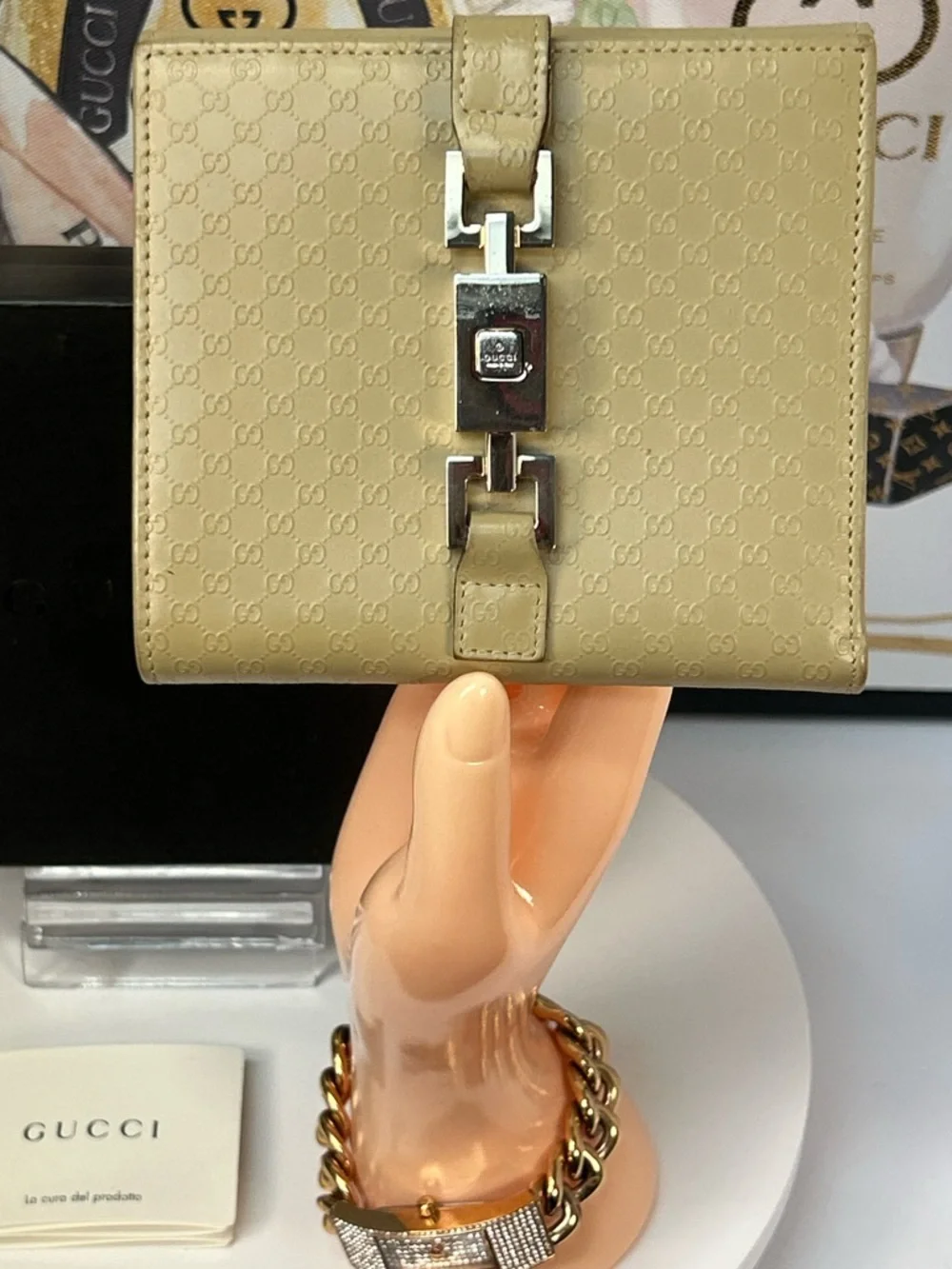 GUCCI Jackie Leather Bifold Wallet 😍🔥 - Picture 11 of 17